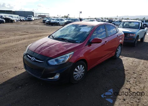 2016 Hyundai Accent Se z USA, uszkodzony, nr VIN KMHCT4AE2GU946461